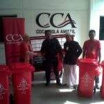 Sambut Tahun Baru 2017, CCAI Beri Bantuan Alat Kebersihan