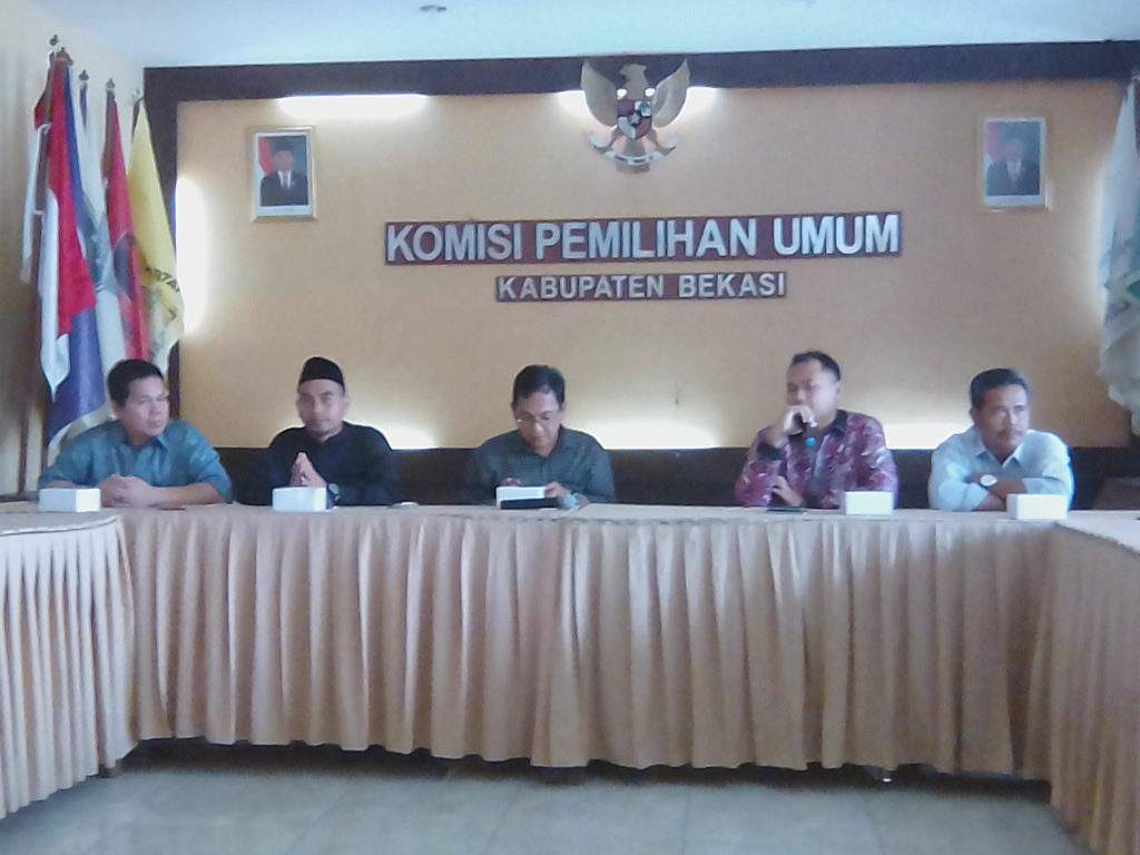 Ditanya Dewan Soal Pelanggaran, KPU Kabupaten Bekasi: Hanya Bisa Beri Teguran