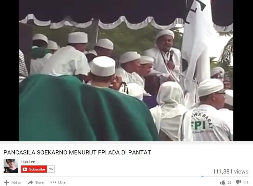 Bilang "Pancasila Soekarno Ketuhanan Ada Di Pantat", Habib Rizieq Terancam Dijemput Paksa