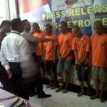 Sadis Saat Beraksi, Delapan Begal Ini Akhirnya Diringkus