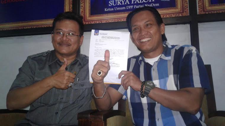 Muhadi Gantikan Tarmidi Di Kursi Dewan Nasdem