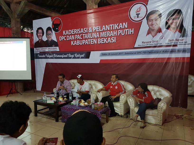 Kembangkan Sayap Partai, PDI-P Bentuk Taruna Merah Putih