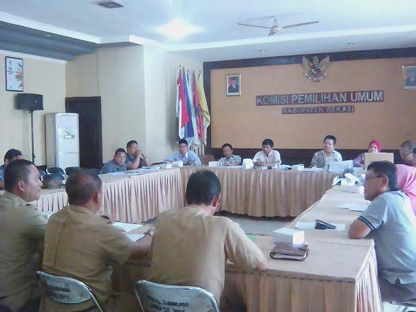 KPUD Kabupaten Bekasi Coret 118.287 Jiwa Dari DPT Pilkada