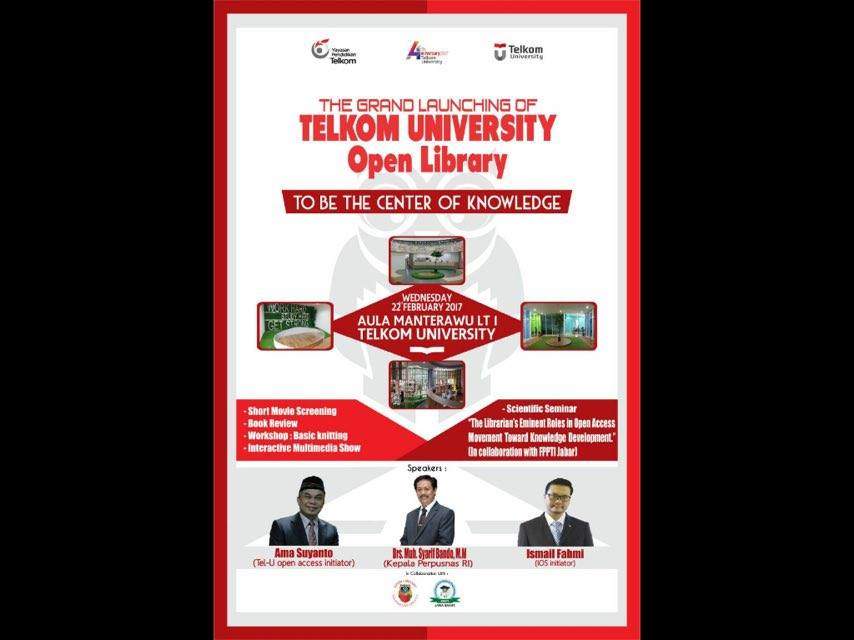 Gedung "Open Library" Telkom University, Wujud Nyata Perpustakaan Masa Depan