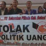 Mahasiswa Bekasi Nyatakan Tolak Money Politik