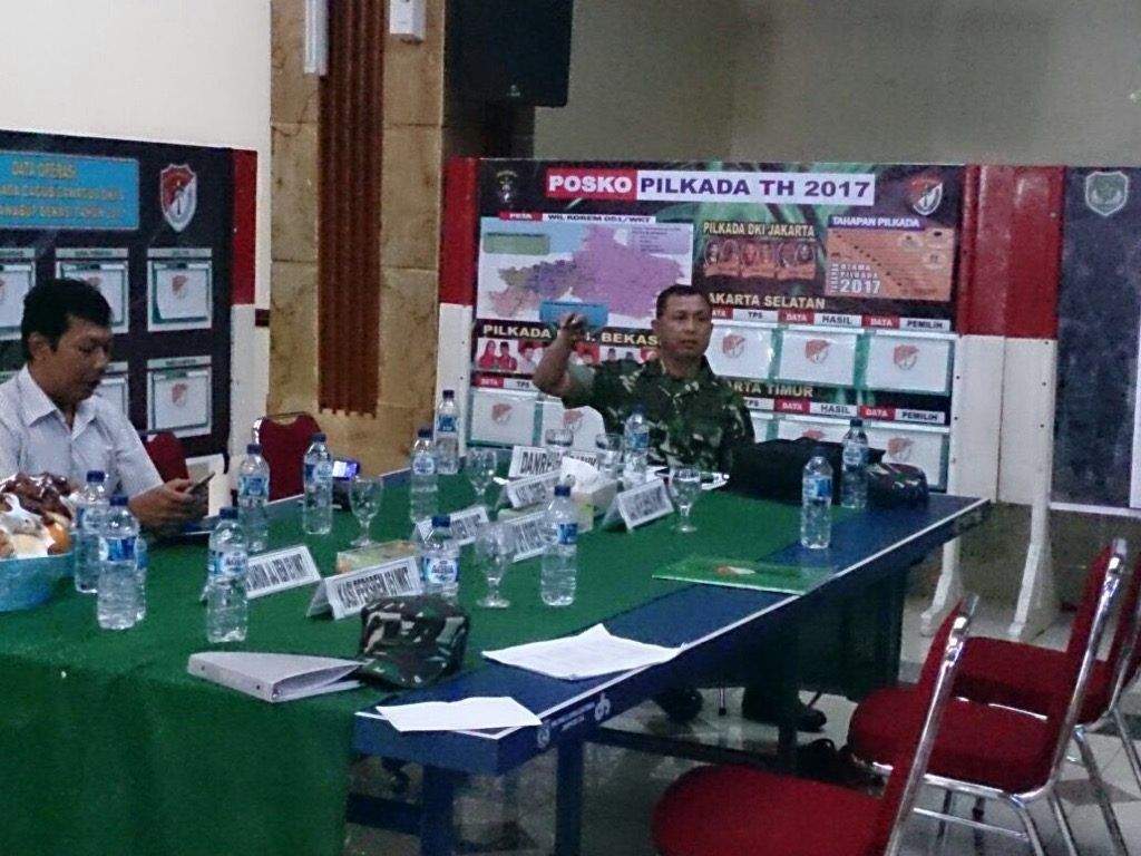 Danrem 051/Wkt Turut Pantau Pilkada
