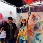 Spektakuler! Teddy Suchyar Gunakan Model Untuk Media Lukis