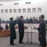 Sunandar Dilantik Jadi Ketua DPRD Kabupaten Bekasi