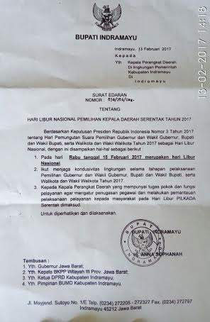 Presiden Nyatakan 15 Februari 2017 Hari Libur Nasional