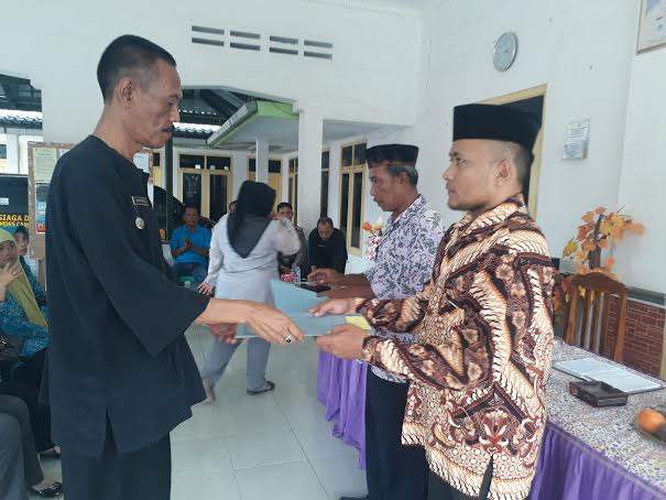 Desa Cangkuang Gelar Sertijab BPD