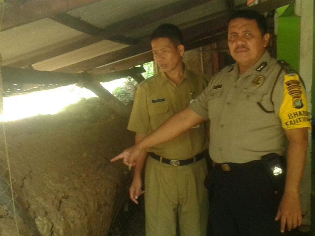 Tanah Bergerak, Rumah Warga Desa Sukamukti Nyaris Ambruk