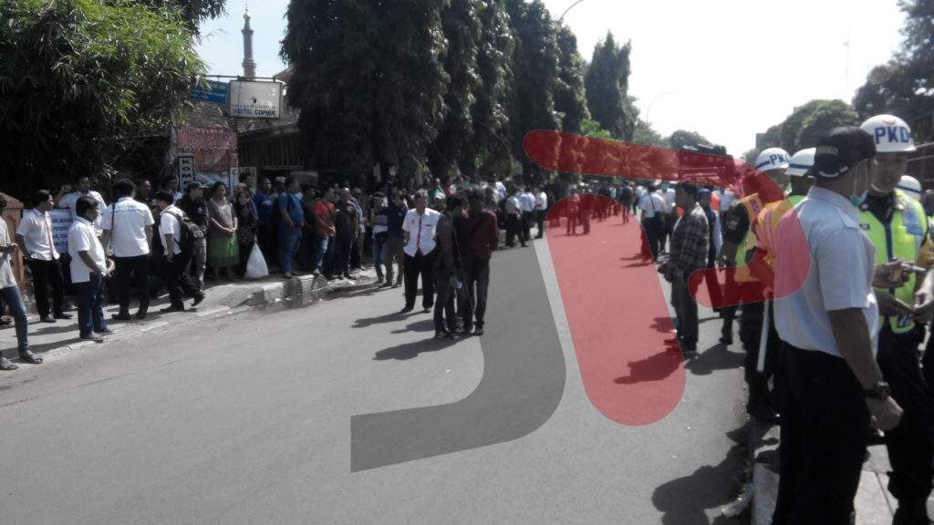 PT KAI Eksekusi Lahan di Jalan Kartini Cirebon