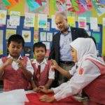 Wakil Presiden RTI Amerika Puji Budaya Baca Siswa SD Cimahi