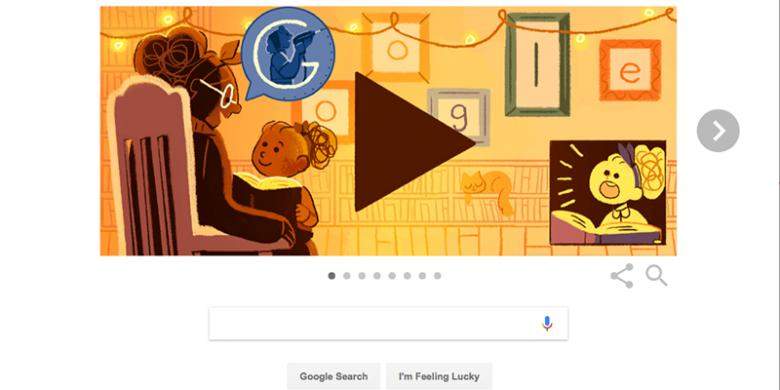 Google Doodle Ucapkan Happy Woman's Day International 2017