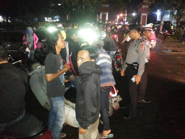 Operasi Simpatik, Polisi Amankan 56 Motor dan 7 Botol Miras