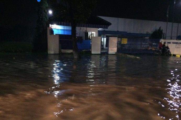 Kawasan Industri Jababeka II Terendam Banjir