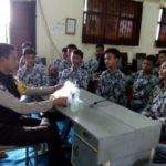 Bhabinkamtibmas Waluya Gelar Seleksi Calon Anggota Polri Di SMAN 3 Cikut