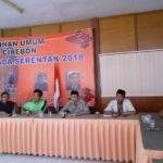 Dongkrak Partisipasi Suara Pilbup 2018, Kang Luthfi Datangi KPU Kab Cirebon