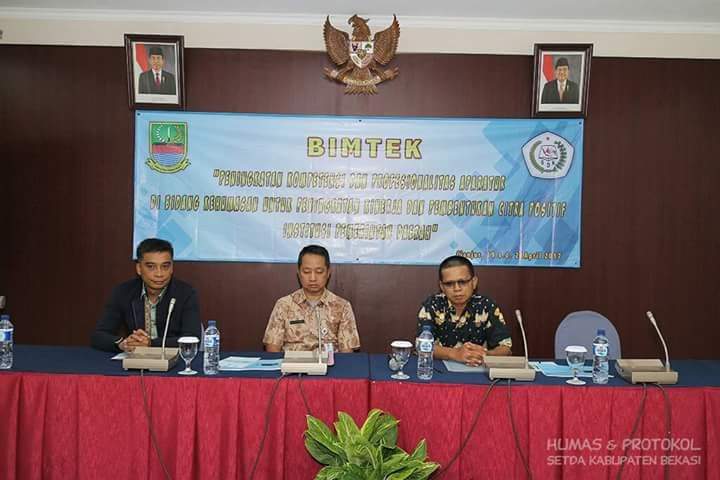 Humas Pemkab Bekasi Gelar Bimtek Peningkatan Kinerja
