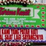 Diperkirakan Karangan Bunga Untuk Ahok-Djarot Sudah Mencapai 1000 Buah