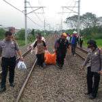 Pria Setengah Baya Tewas Tertabrak KA Barang