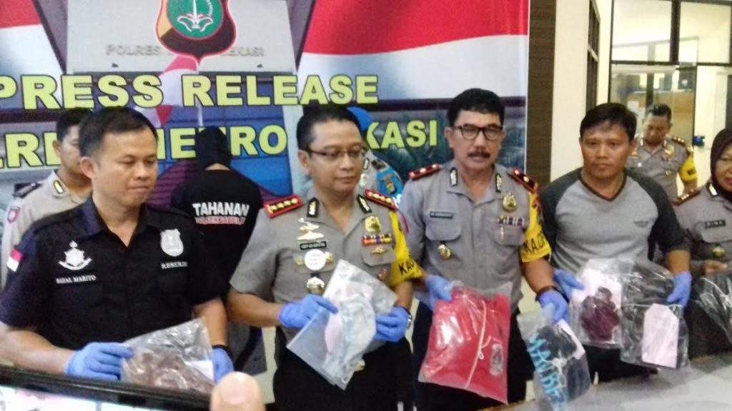 Polres Metro Bekasi Ringkus Pelaku Kekerasan dan Pemerkosaan Anak Dibawah Umur