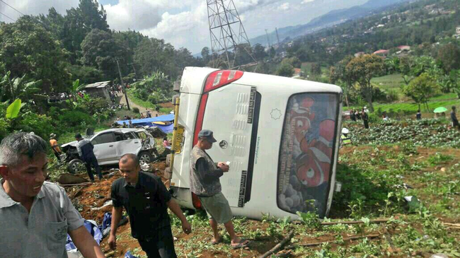 Inalillahi Bus Maut Di Ciloto Renggut 11 Jiwa