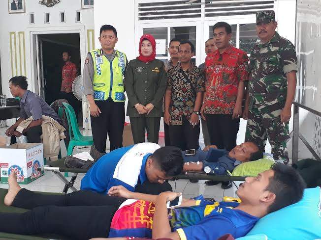 Desa Babakan Gebang Kab Cirebon Gelar Donor Darah di Hari Kartini