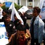 Endus Korupsi PDAM & Jaksa Nakal, Lodaya Demo Kejari Karawang