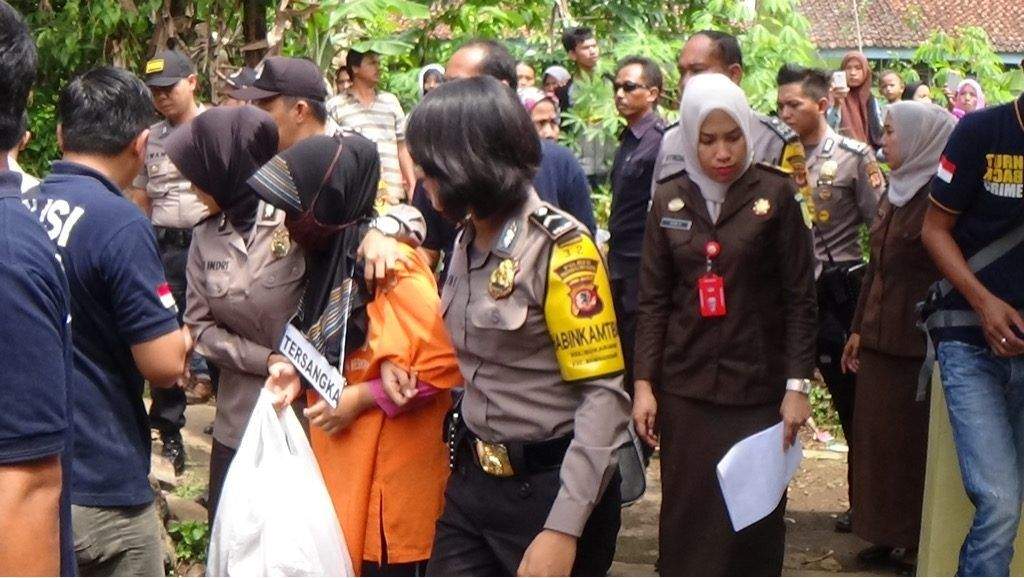 30 Adegan Dikupas Dalam Rekonstruksi Kasus Pembuangan Bayi