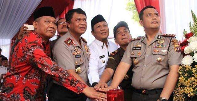 Dihadiri Kapolda, Polres Karawang Resmikan SPKT Online