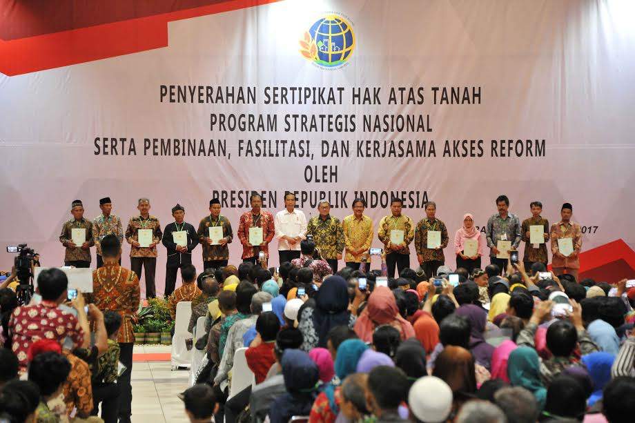6,3 Juta Bidang Tanah di Jabar Tersertifikasi
