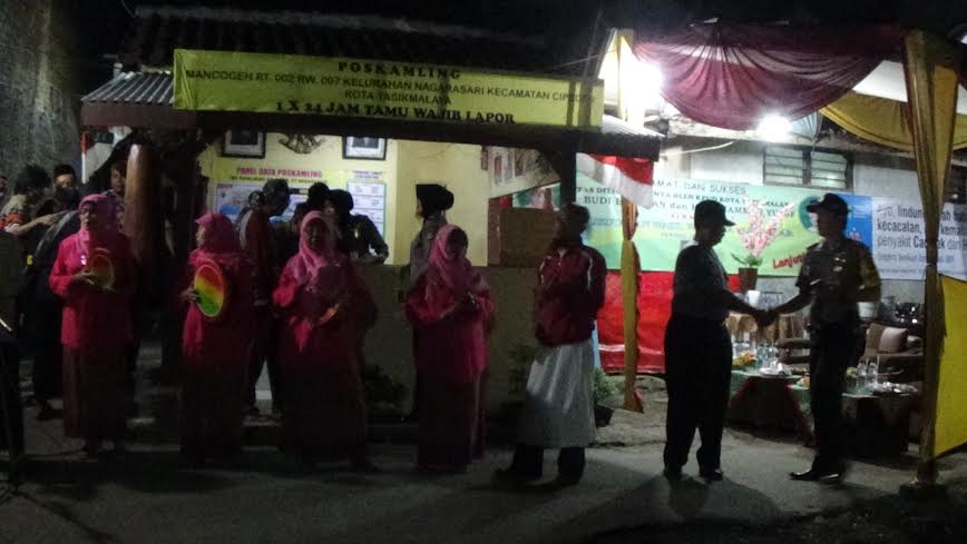 Warga Mancogeh Optimis Poskamling Di Kampungnya Jadi Juara