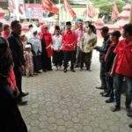 Sekda Daftar Bacawabup Diiringi Anak-anak Yatim Piatu