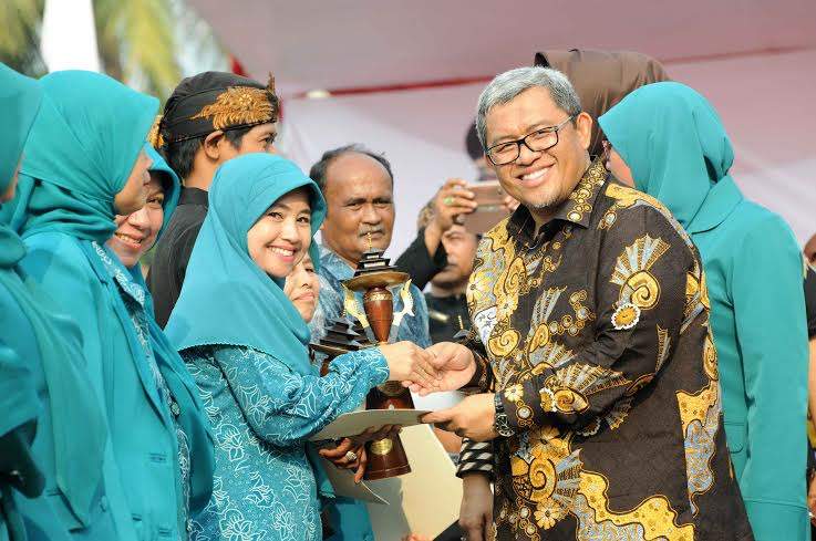 BBGRM ke XIV, Aher Cetuskan Konsep Gotong Royong Berkeadilan dalam Keluarga & Bernegara