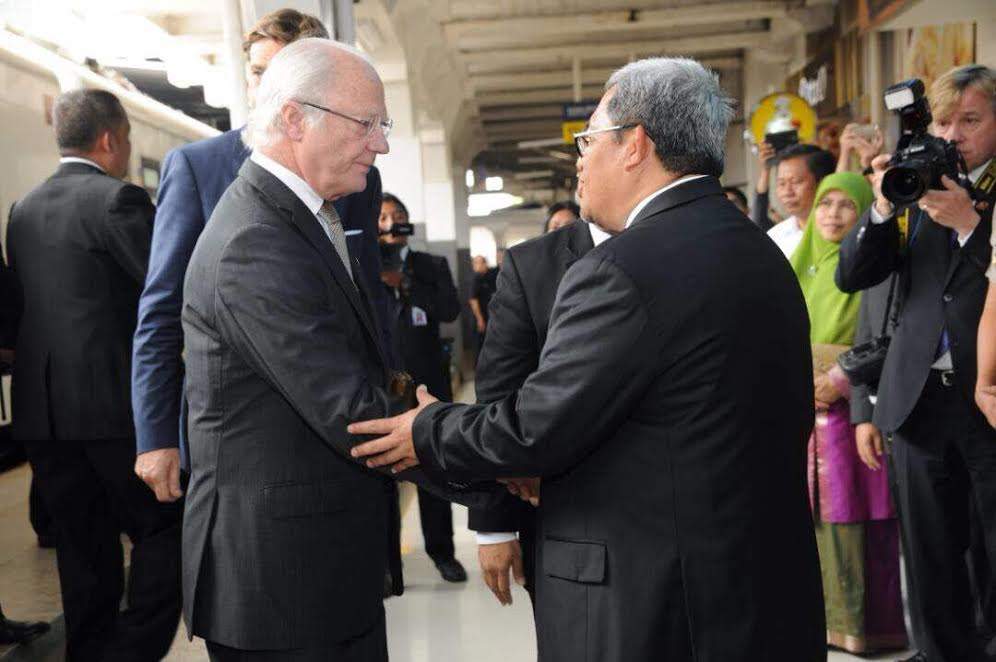 Sambut Raja Swedia, Aher Jelaskan World Class University & Stadion Sambut Raja Swedia, Aher Jelaskan World Class University & Stadion