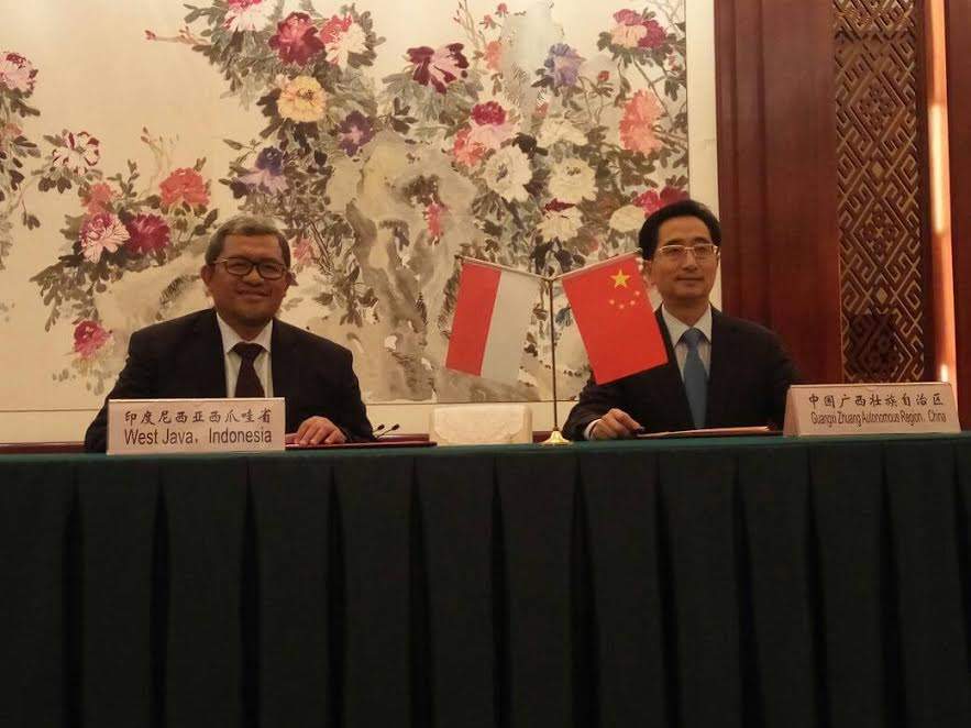 Transportasi Massal Jadi Topik Utama Penandatanganan MoU Jabar - Guangxi Zhuang
