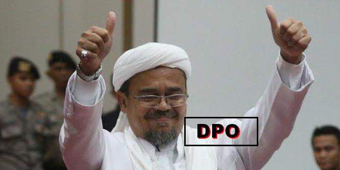 Terhitung Hari Ini, Habib Rizieq Resmi Jadi DPO Terhitung Hari Ini, Habib Rizieq Resmi Jadi DPO