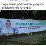 Heboh! Spanduk Bertuliskan "Adz-Dzaakariyat" Dari Plt Bupati Subang