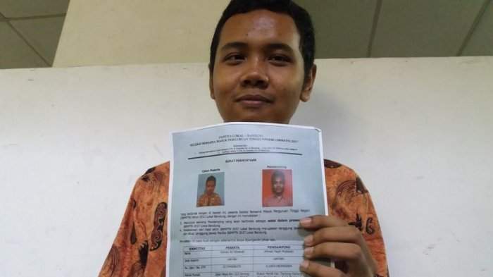 Kejar Cita-cita, Risman Rela Menempuh Jarak Ribuan KM Demi Ikuti SBMPTN