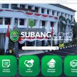 Diguyur Dua Anggaran, Website subang.go.id Minim Informasi