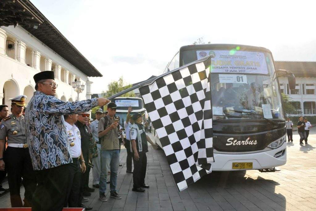 2.612 Orang Ikuti Mudik Gratis Pemprov Jabar