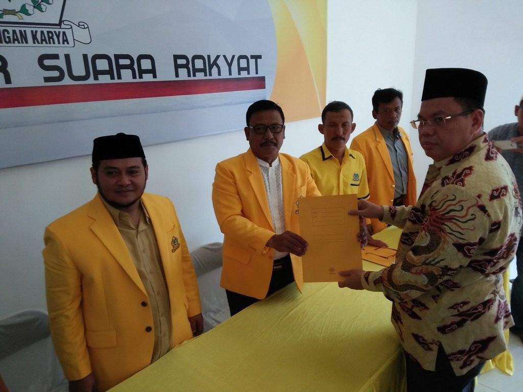 Rahmat Putuskan Nyabup Lewat Golkar, Begini Kata Sunandar