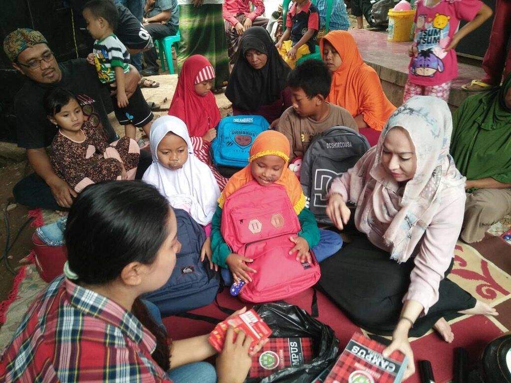 Dian Sebut Anak-anak Pengidap Tumor Jenius