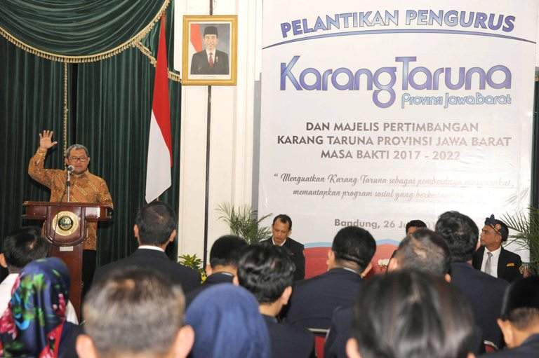 Aher Ingin Karang Taruna Jabar Punya Garapan Jelas