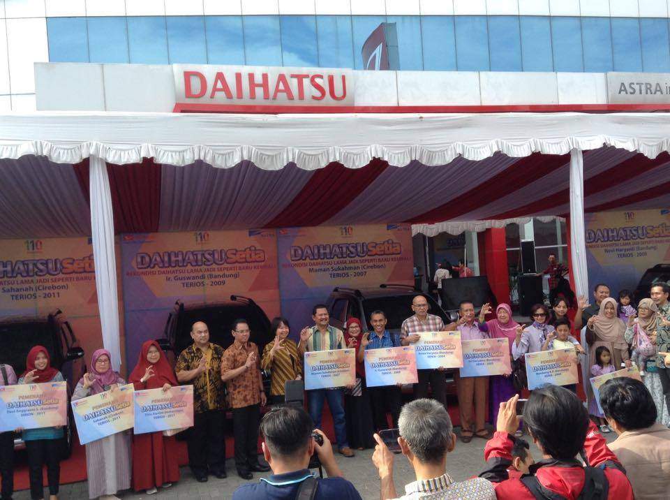 Ikut Program Daihatsu Setia, 10 Pelanggan Ini Mobilnya Disulap Jadi Baru Ikut Program Daihatsu Setia, 10 Pelanggan Ini Mobilnya Disulap Jadi Baru