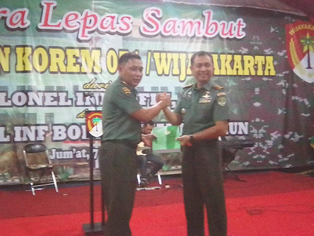 Kolonel Inf Bobby Rinal Makmun, Resmi Jabat Danrem 051/Wkt