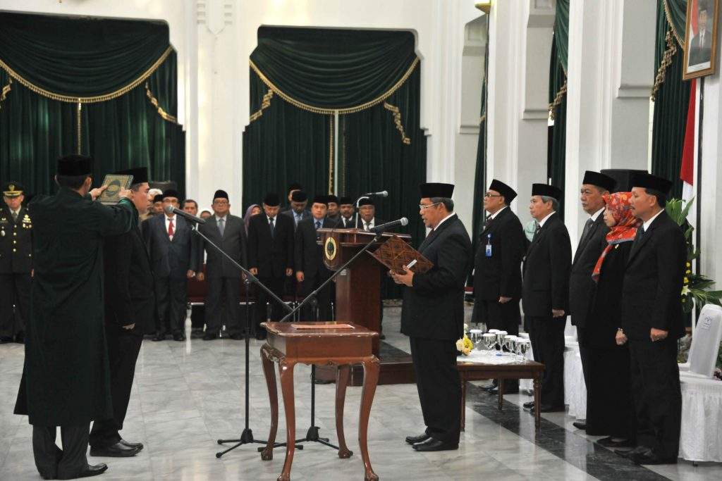 Aher Lantik Kepala BPKP Jabar Aher Lantik Kepala BPKP Jabar