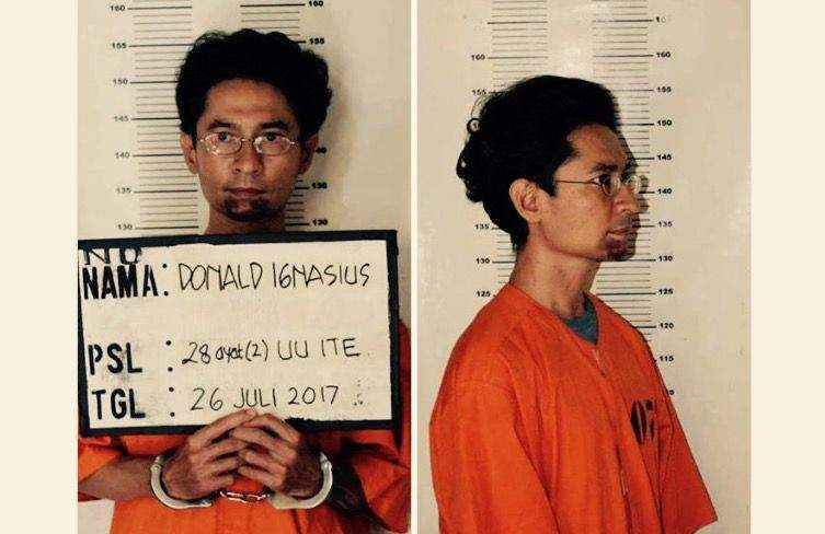 Akhirnya, "Donald Bali" Si Penghina Islam Dibekuk Bareskrim