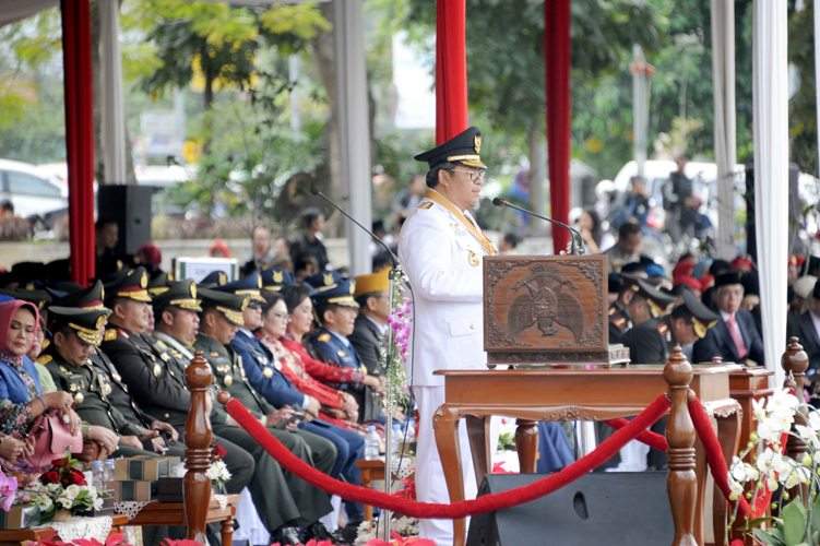 HUT Ke-72 RI, Aher Tekankan Makna Demokrasi